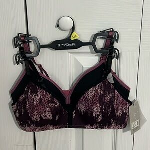 NWT 2 Pack Spyder Wire Free Bras 34B